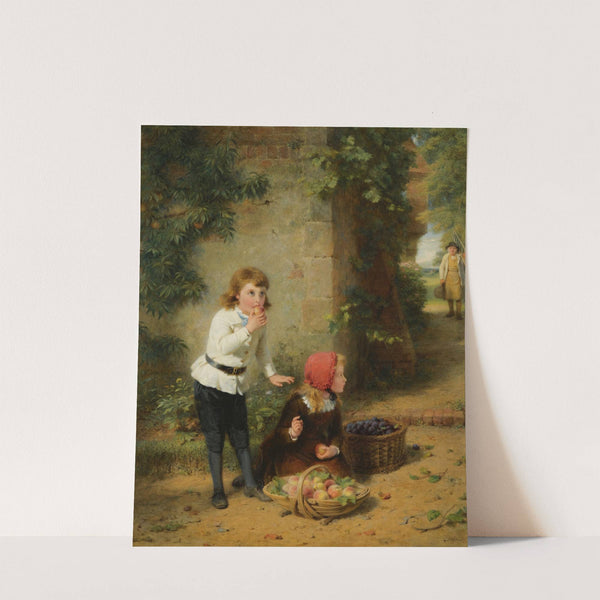 Stolen Fruit Is The Sweetest by George Bernard O'Neill