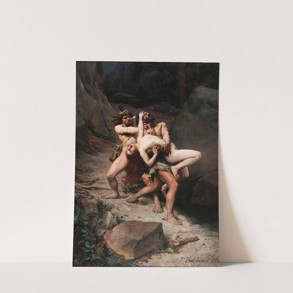 Stone age abduction by Paul Jamin