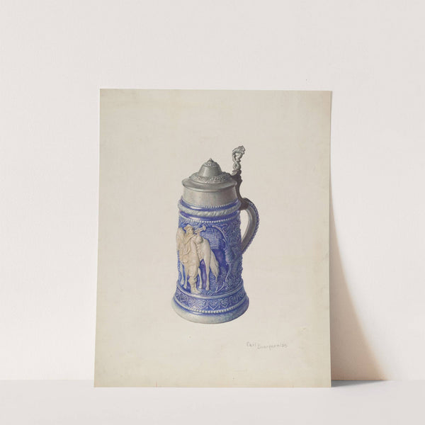 Stone Beer Mug by Carl Buergerniss