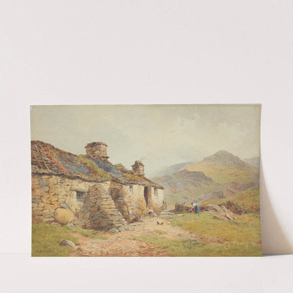 Stone cottage by Frederick Boisserré