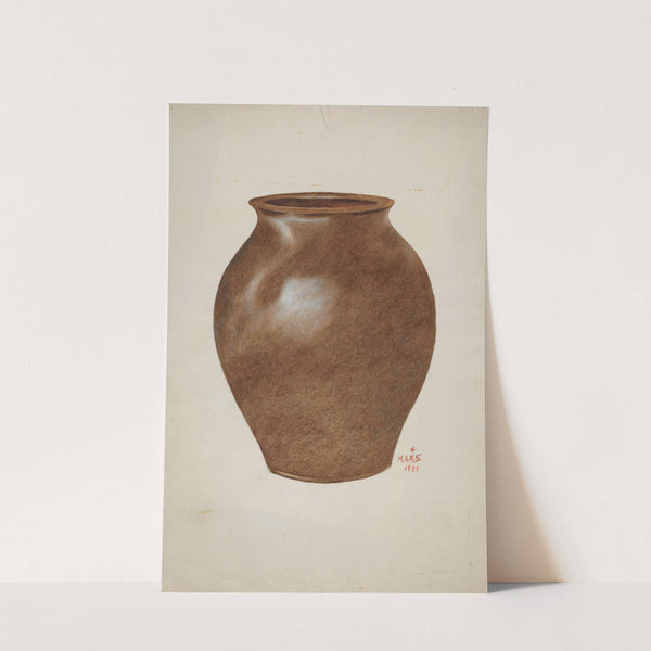 Stone Fruit Jar by Margaret Stottlemeyer