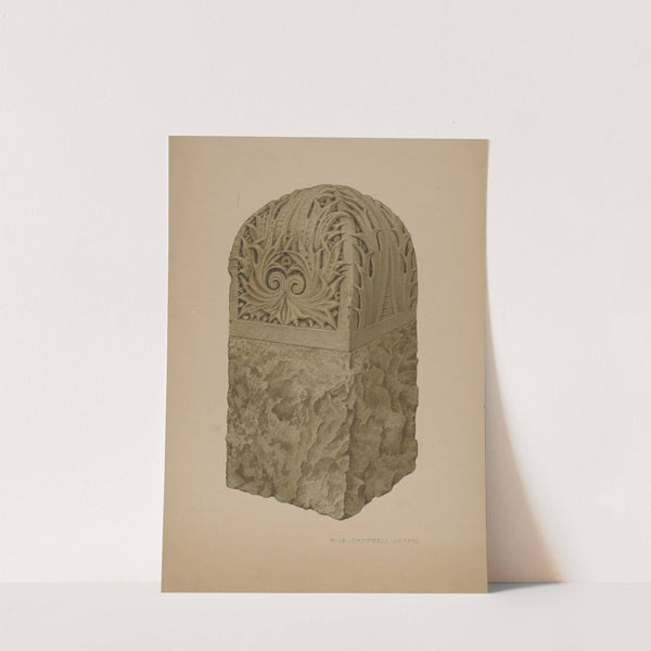 Stone Gate Post by Rose Campbell-Gerke