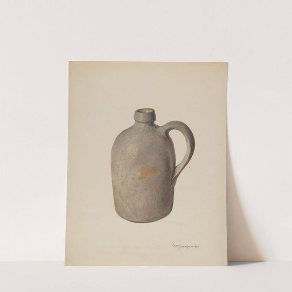 Stone Jug by Carl Buergerniss