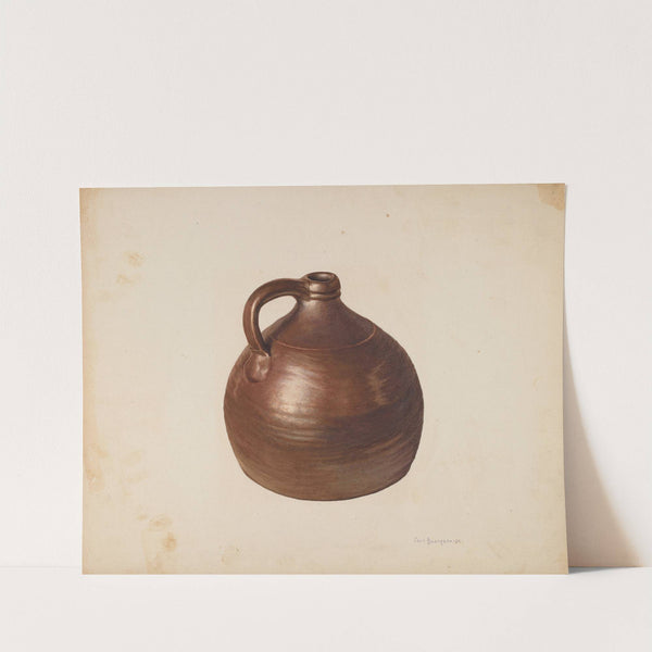 Stone Jug by Carl Buergerniss