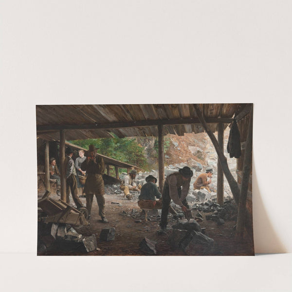 Stone Workers by Axel Jungstedt