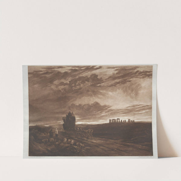 Stonehenge at Daybreak (1897) by Sir Frank Short