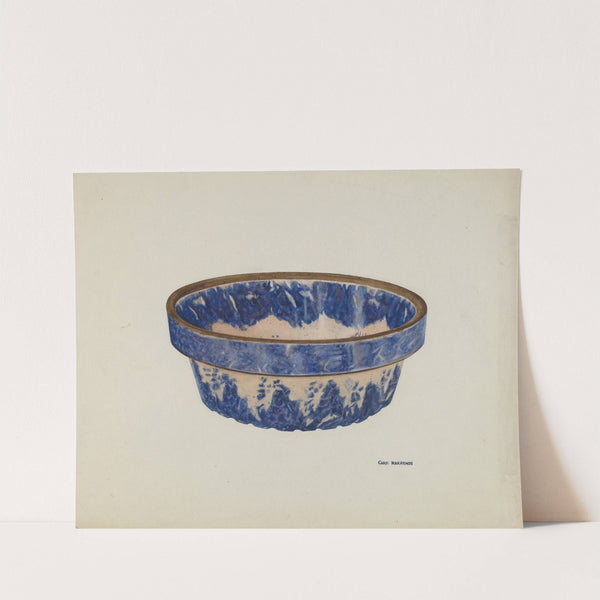 Stoneware Bowl by Chris Makrenos