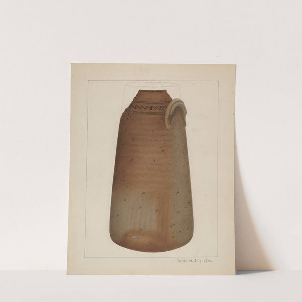 Stoneware Churn by Annie B. Johnston