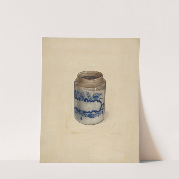 Stoneware Crock by Edward W. Buechner
