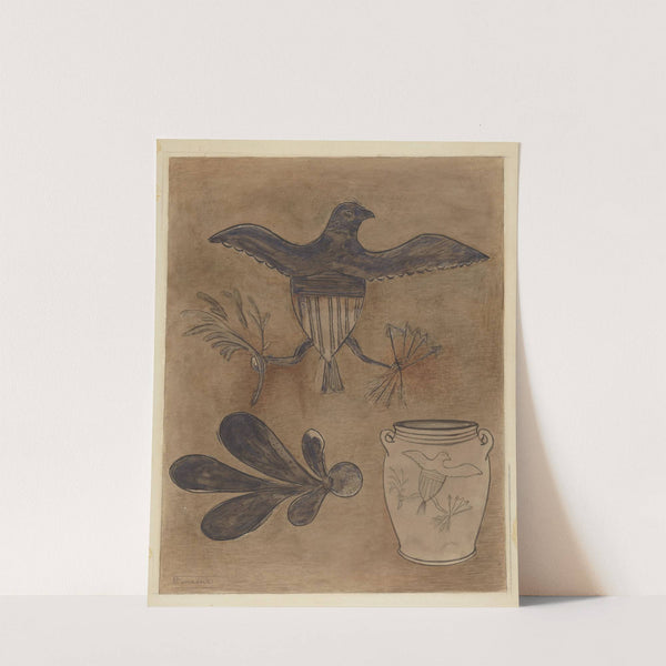 Stoneware Crock (1935-1942) by Yolande Delasser