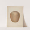 Stoneware Flower Pot by Annie B. Johnston