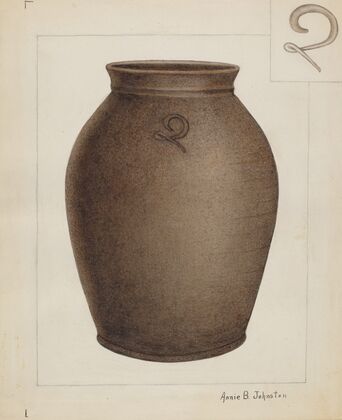 Stoneware Jar
