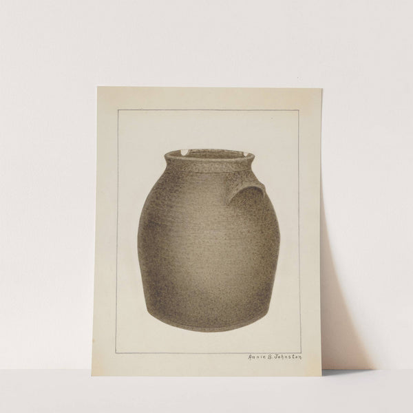 Stoneware Jar by Annie B. Johnston