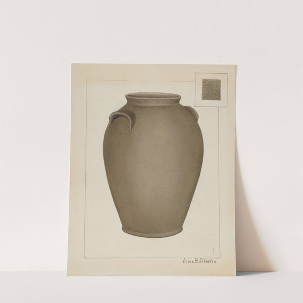 Stoneware Jar by Annie B. Johnston