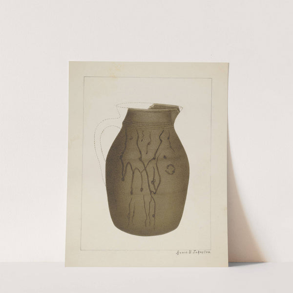 Stoneware Jar by Annie B. Johnston