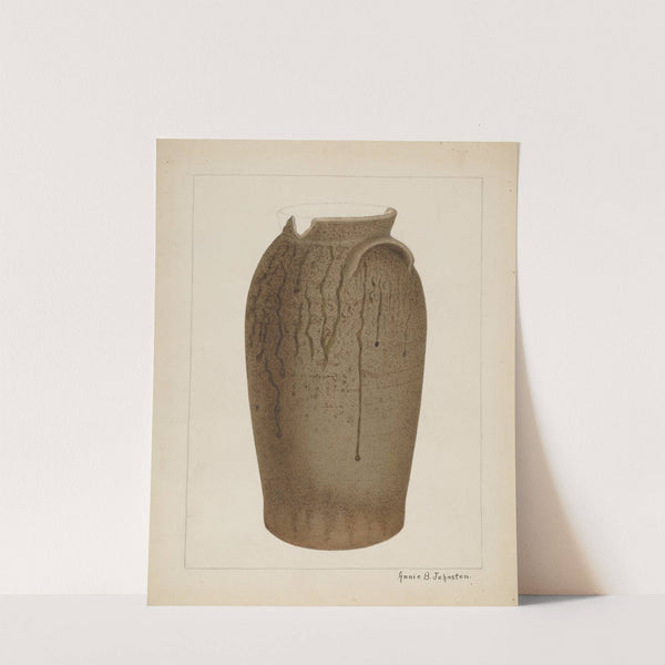 Stoneware Jar by Annie B. Johnston