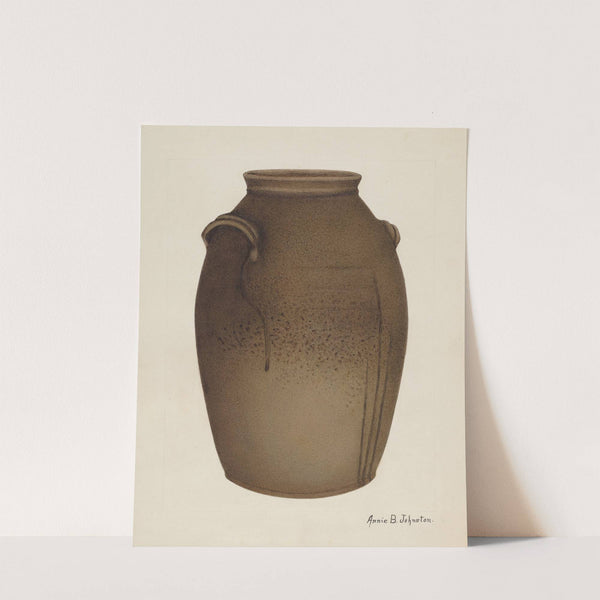 Stoneware Jar by Annie B. Johnston