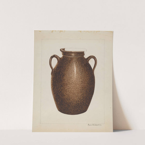 Stoneware Jar by Annie B. Johnston