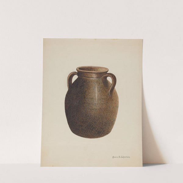 Stoneware Jar by Annie B. Johnston