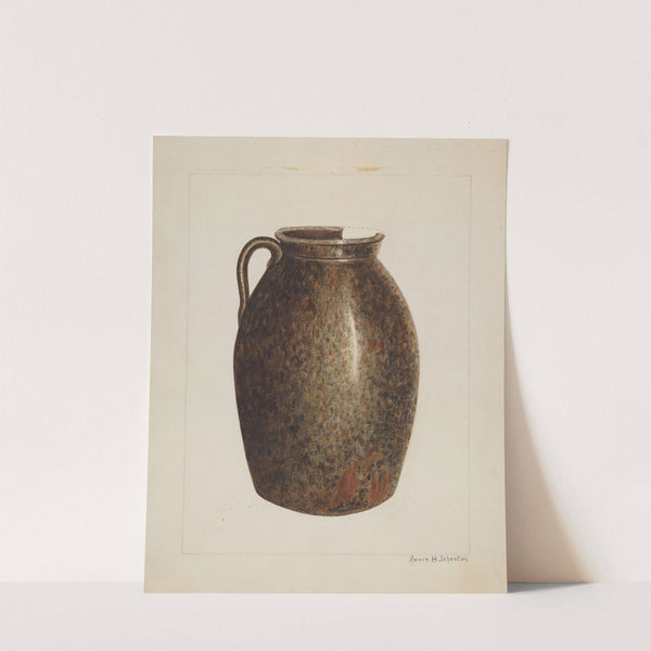 Stoneware Jar by Annie B. Johnston