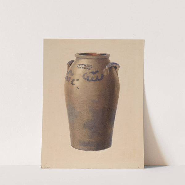 Stoneware Jar by Charles Caseau