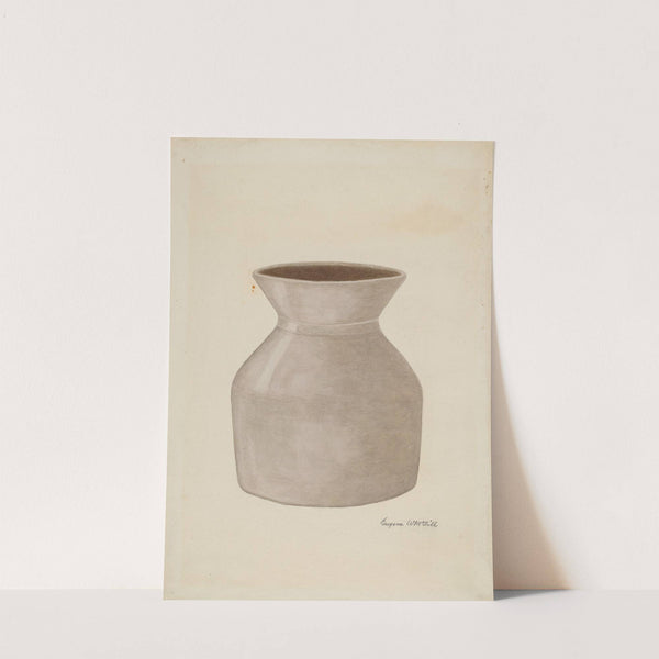 Stoneware Jar by Eugene Gill