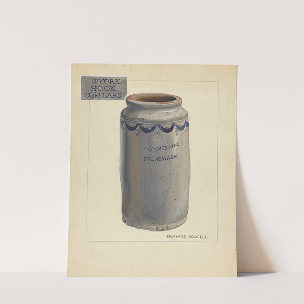 Stoneware Jar by Francis Borelli