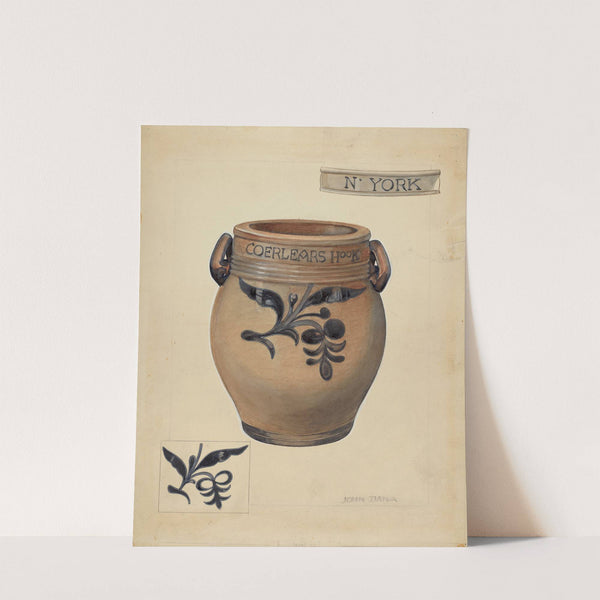 Stoneware Jar by John Dana