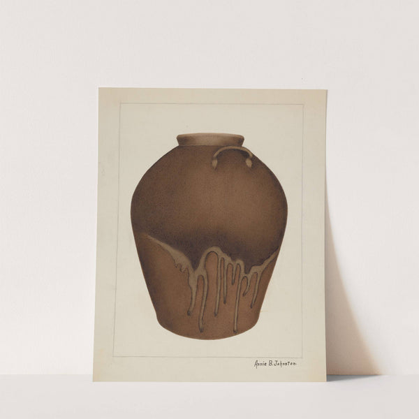 Stoneware Jar by Annie B. Johnston