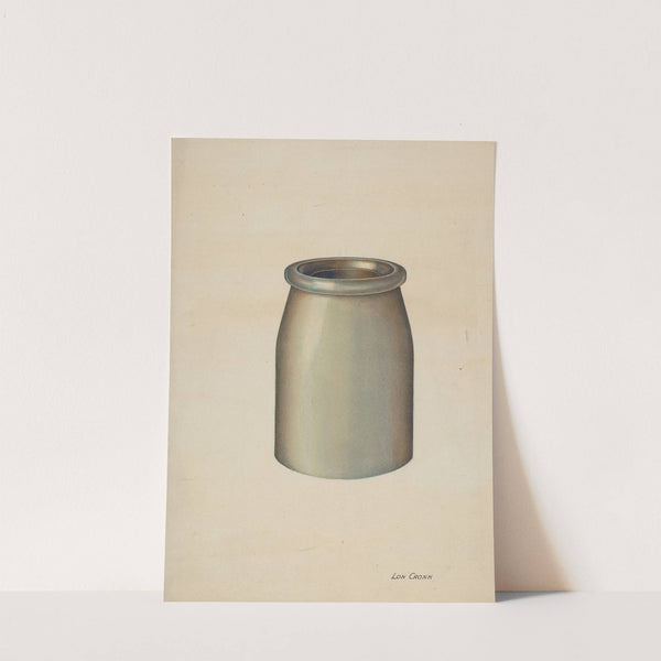 Stoneware Jar (1941) by Lon Cronk