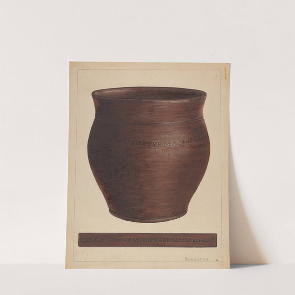 Stoneware Jar by Nicholas Amantea