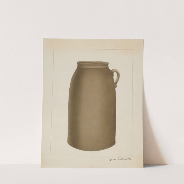 Stoneware Jar by Annie B. Johnston