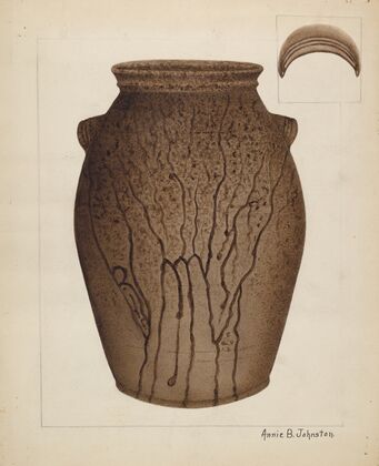 Stoneware Jar