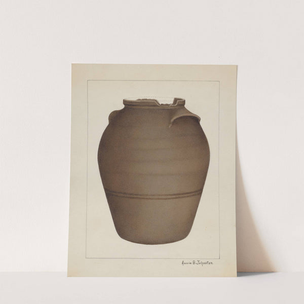 Stoneware Jar by Annie B. Johnston