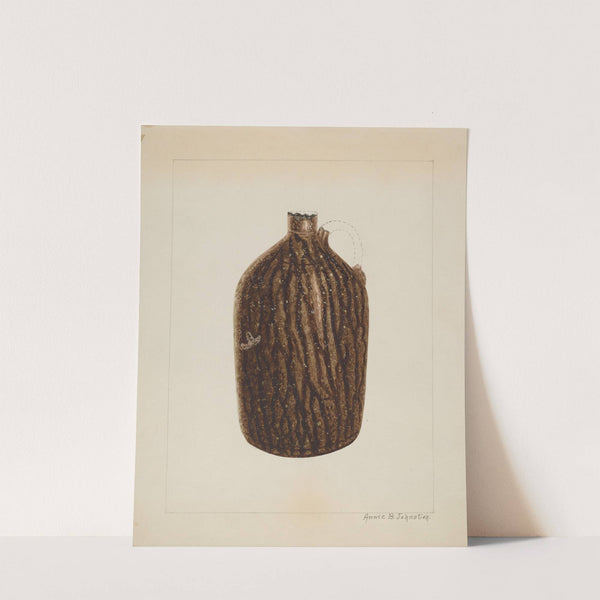 Stoneware Jug by Annie B. Johnston