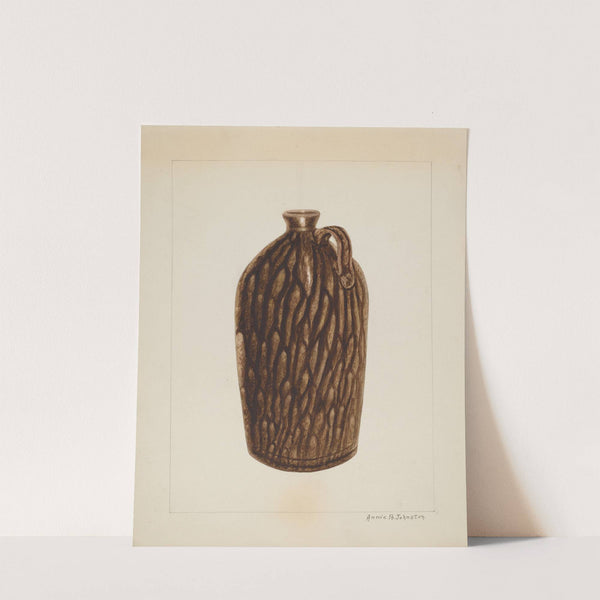 Stoneware Jug by Annie B. Johnston