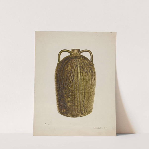 Stoneware Jug by Annie B. Johnston
