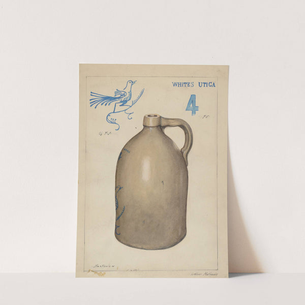 Stoneware Jug by Arthur Mathews