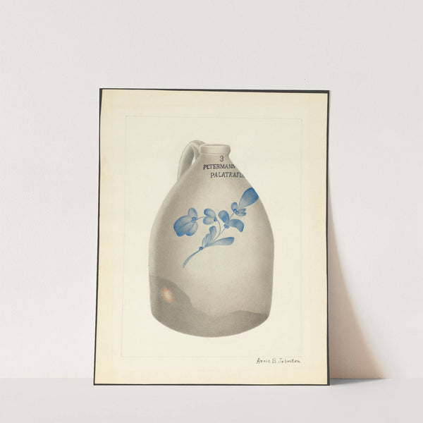 Stoneware Jug by Annie B. Johnston