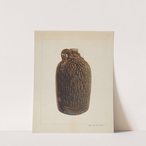 Stoneware Jug by Annie B. Johnston