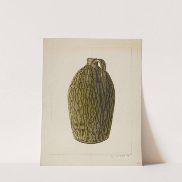 Stoneware Jug by Annie B. Johnston