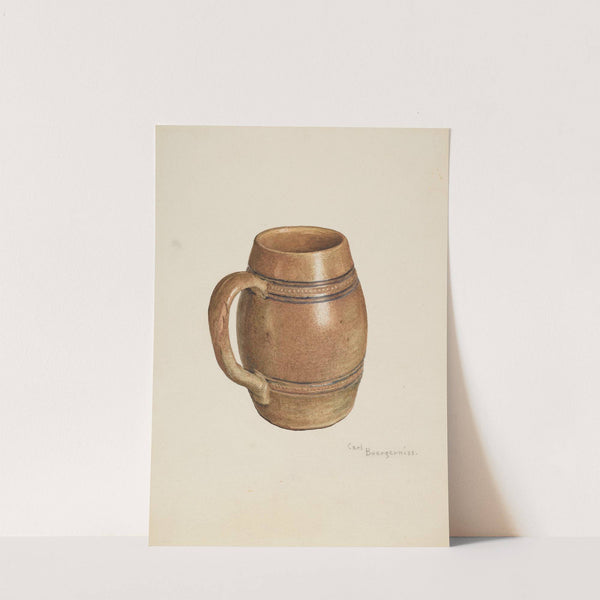 Stoneware Mug by Carl Buergerniss
