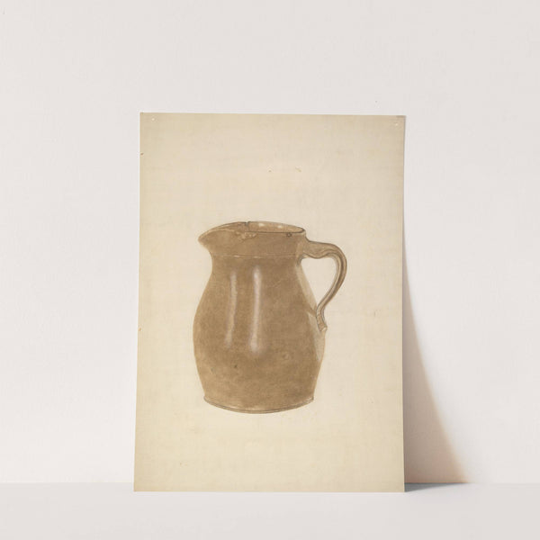 Stoneware Pitcher by Lucille Pettijohn
