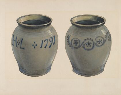 Stoneware Vase