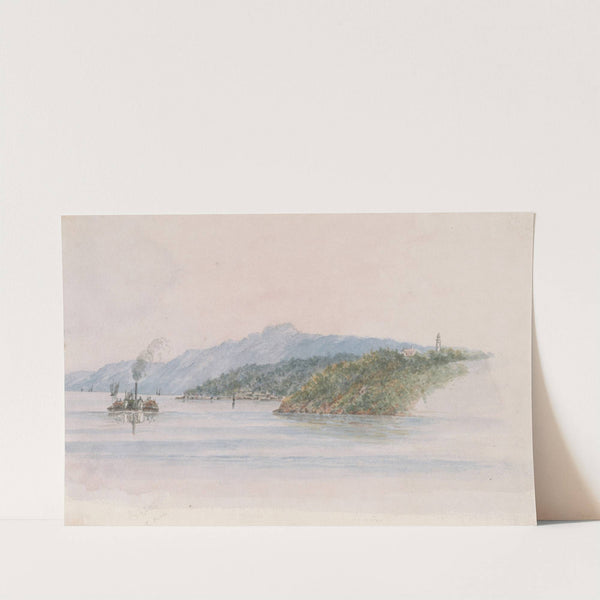 Stony Point, near Gibraltar, on the Hudson River, U.S. July 24th 1846 by Michael Seymour