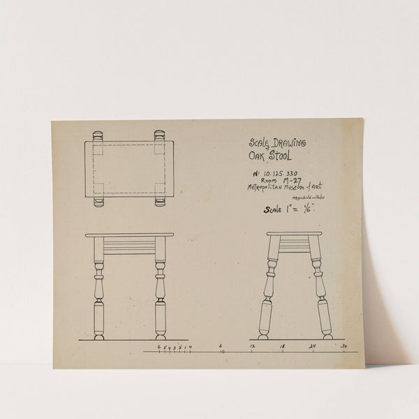 Stool by M. Rosenshield-von-Paulin