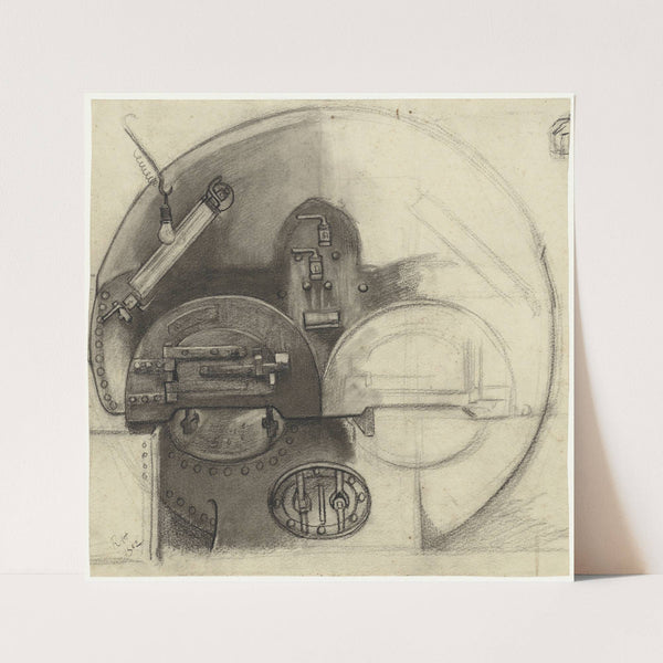 Stoomketel by Richard Nicolaüs Roland Holst