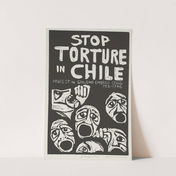 Stop torture in Chile by Rachael Romero