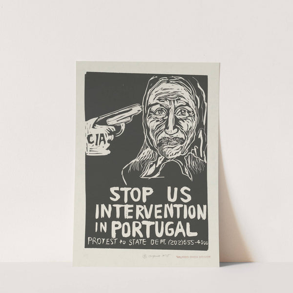 Stop US intervention in Portugal by Rachael Romero