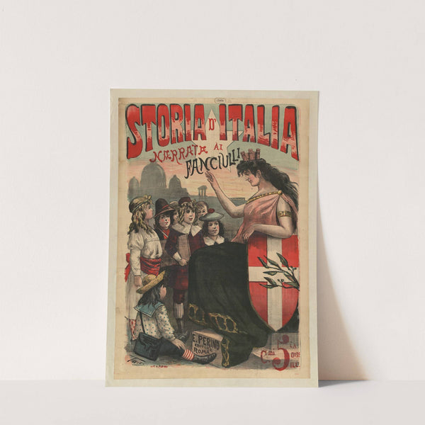Storia d’Italia narrata al fanciulli (1890) by Ottavio Rodella Tavio